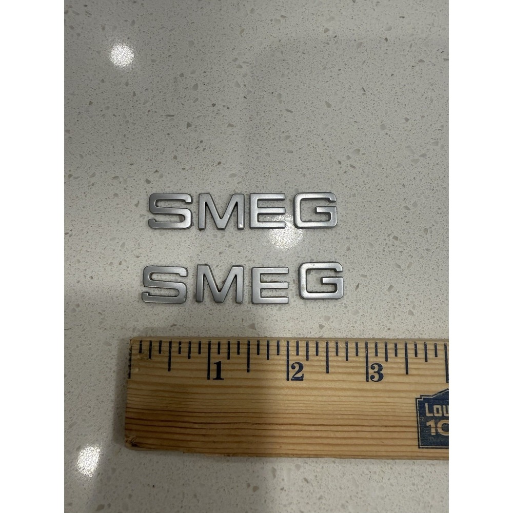 Smeg 3D Sliver Letters Kettle Klf03 Genuine Replacement